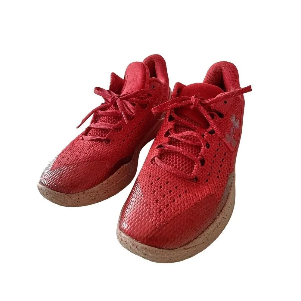 Under Armour Curry 2 Low FloTro Davidson Red Basketball Shoes Men's Size 13